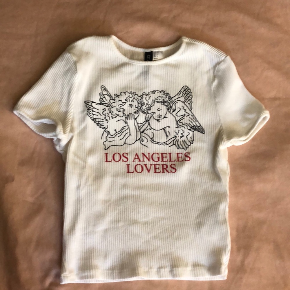 CUTE ribbed h&m top